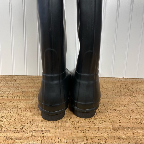 Hunter Original Tall Black Matte Boots - Picture 9 of 14